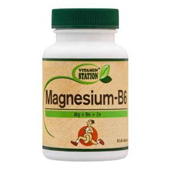 Vitamin Station Magnézium-B6 tabletta 60x