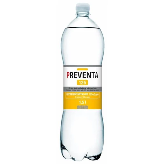 Preventa 125 szénsavm. ivóvíz csökkentett deutériummal 1.5l