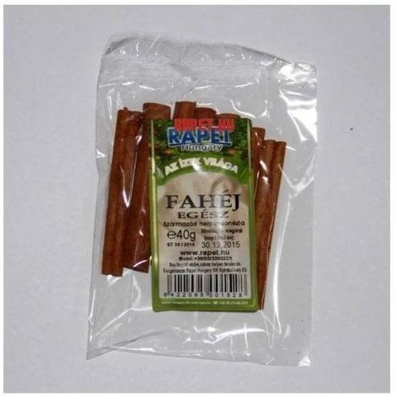 Rapet fűszer fahéj egész 40g