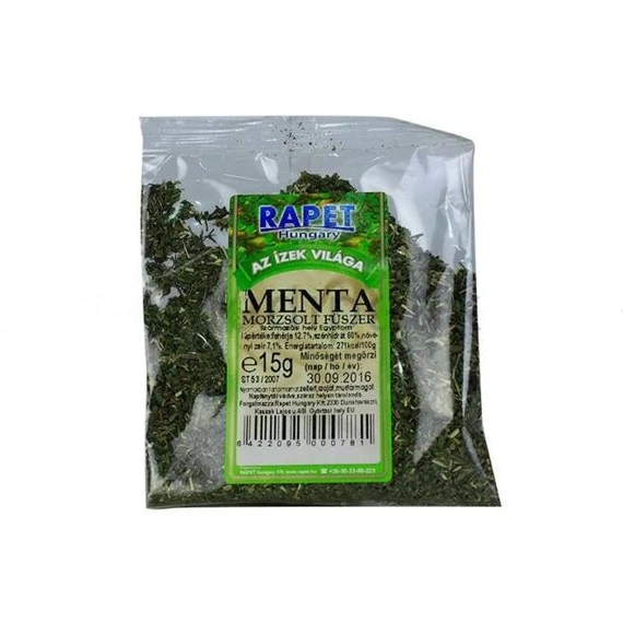 Rapet fűszer menta morzsolt 15g