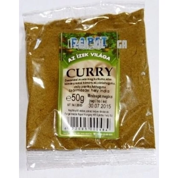 Rapet fűszer curry 50g