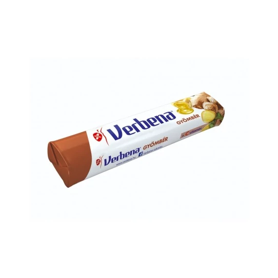 Verbena roll cukorka gyömbér 32g
