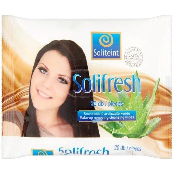 Soliteint solifresh sminktörlő kendő 20x