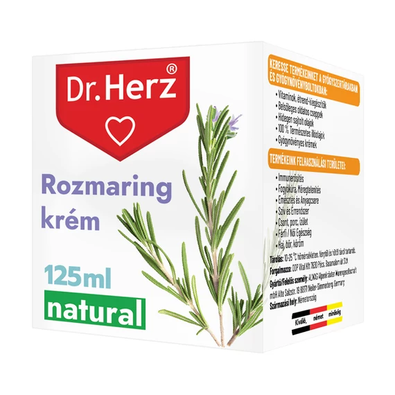 Dr Herz Natural Rozmaring krém 125ml
