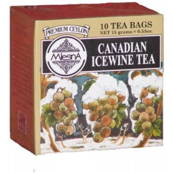 Mlesna Jégbor ízesítésű fekete tea 15g 10x