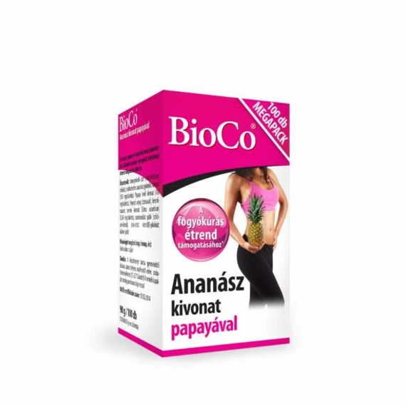 BioCo Ananász kivonat papayával MEGAPACK 100x