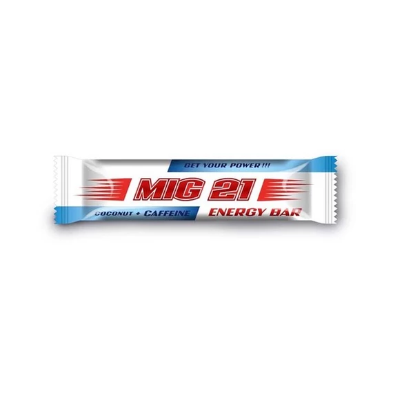 Mig 21 Energia szelet kókusz rúd tejbevonat koffeines 55g