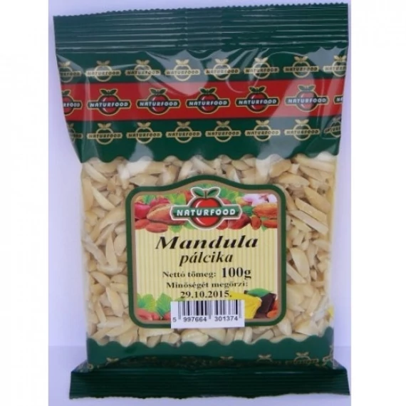Naturfood blansírozott mandulapálcika 100g