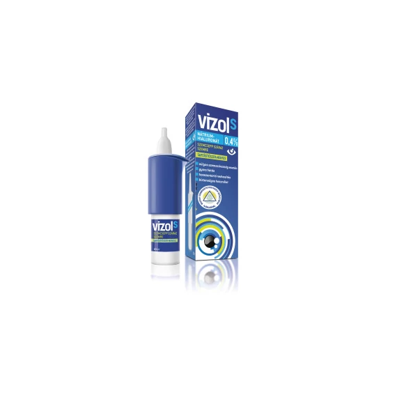 Vizol S 0,4% szemcsepp súlyos szemszárazságra 10ml