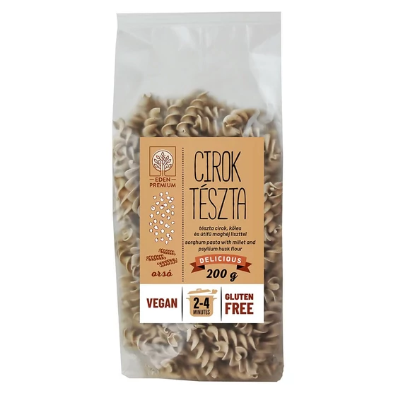 Éden Prémium Ciroktészta orsó gluténmentes 200g