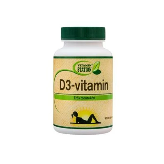Vitamin Station D3-Vitamin 2000NE 90x