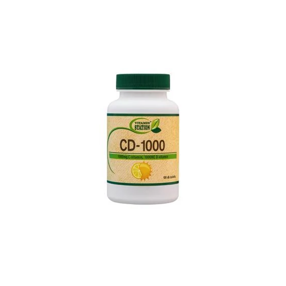 Vitamin Station CD-1000 tabletta 100x