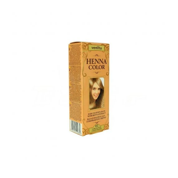 Henna color krémhajfesték 112 sötétszőke 75ml