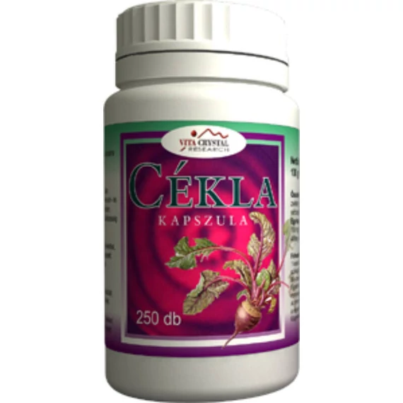 Vita crystal cékla kapszula 250x