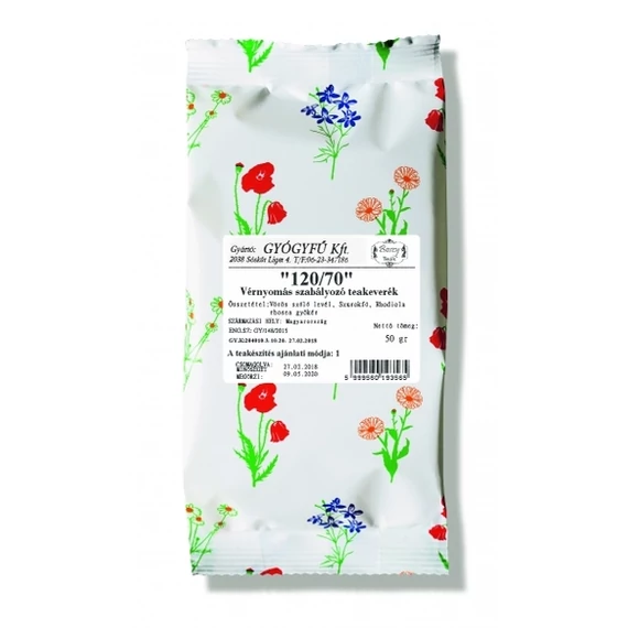 Boszy-tea 120/70 vérnyomás szabályozó teakeveték szálas 50g