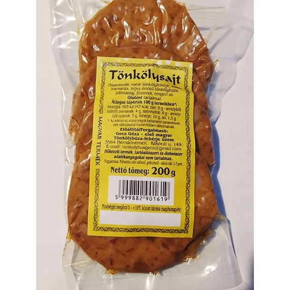 Gecs Tönkölysajt tönykölyfehérjéből 200g