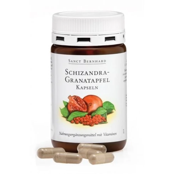 S.Bernhard Gránátalma Shizandrával kapszula 90x