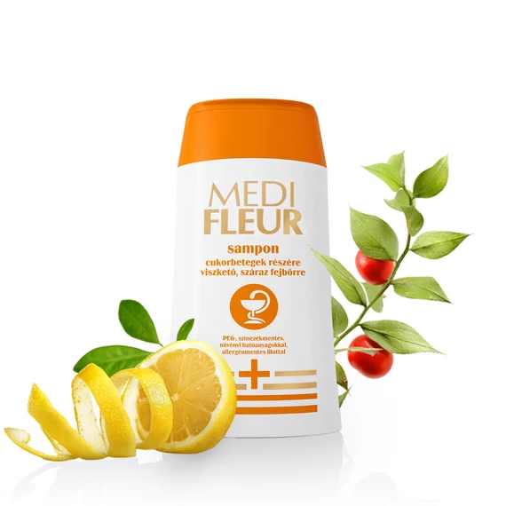 Medifleur sampon viszkető,száraz fejbőrre cukorbetegekne k 150ml
