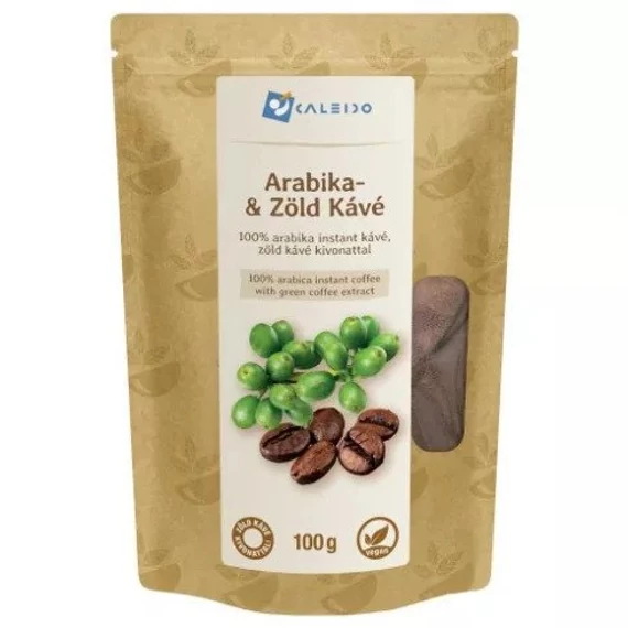 Caleido Arabica-Zöldkávé 100% instant 100g