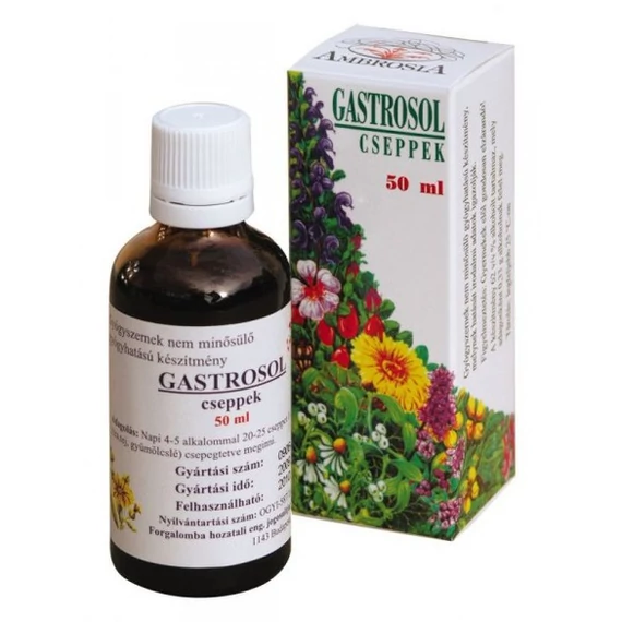 KeVe Gastrosol csepp görcsoldó 50ml