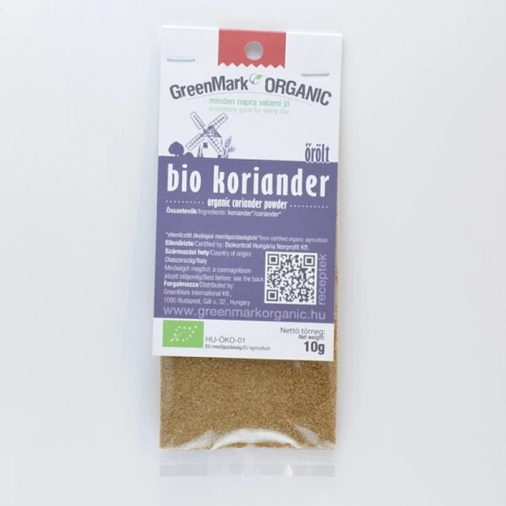 Greenmark bio koriander őrölt 10g