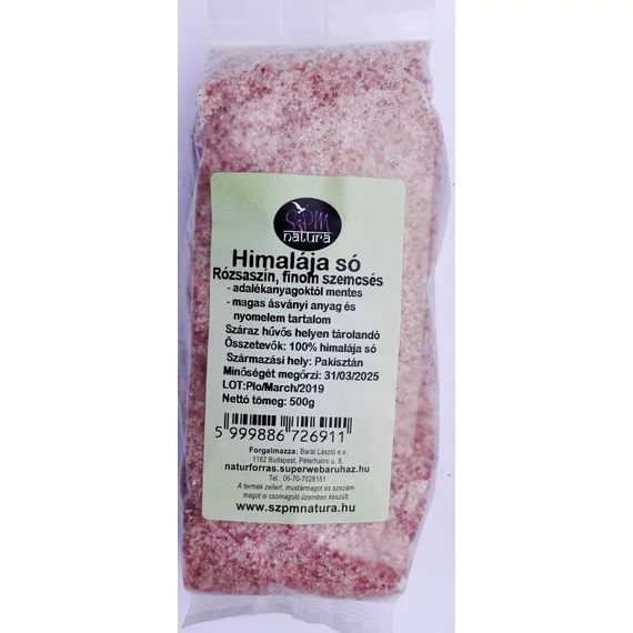 SzpM Himalája só finom rózsaszín 1kg