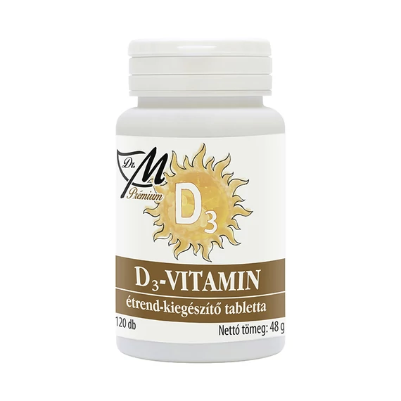 Dr.M Prémium D-3vitamin tabletta 120x