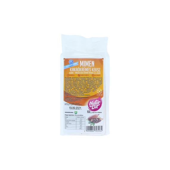 Its us Mimen keksz kakaókrémes 150g