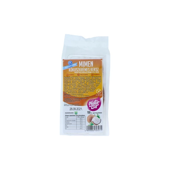Its us Mimen keksz kókuszkrémes 150g