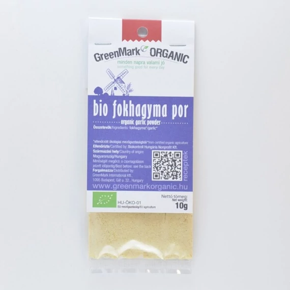 Greenmark bio fokhagyma por 20g