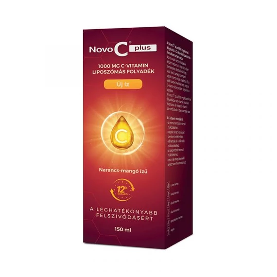 Novo C Plus liposzómás C-vitamin folyadék 1000mg 150ml