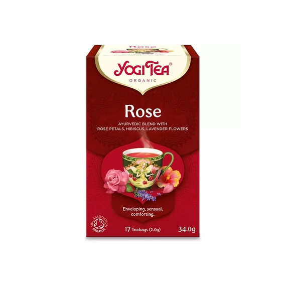 Yogi bio tea Rózsa filteres 17g