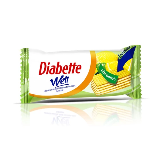 Dibette citrom ízű krémmel töltött mártatlan ostya,gm 50g