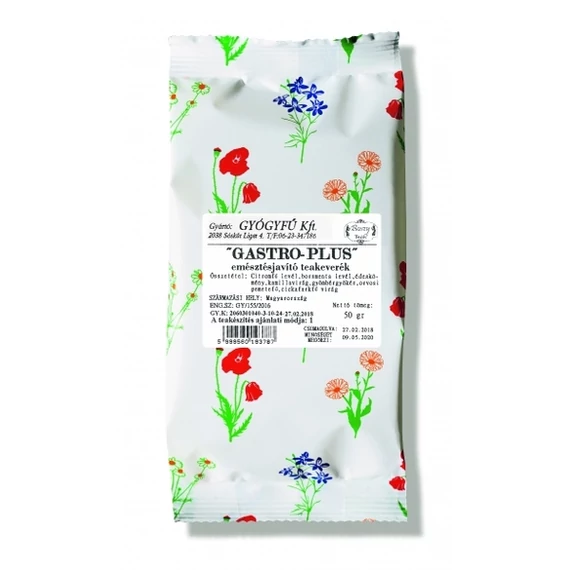 Boszy Gastro-Plus emésztésjavító teakeverék szálas 50g