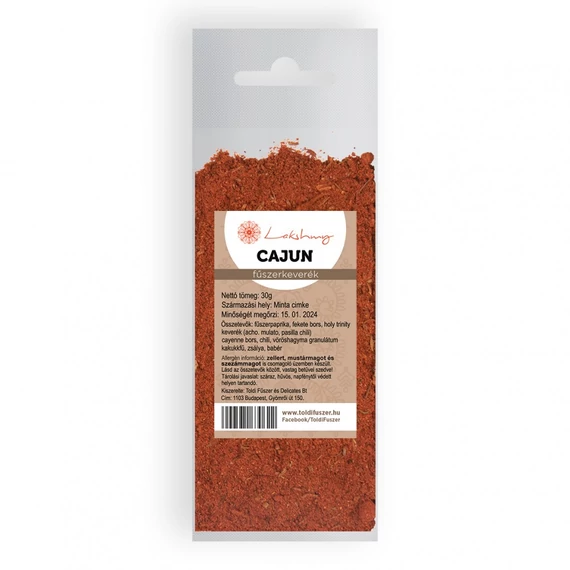 Toldi fűszerkeverék Cajun 30g