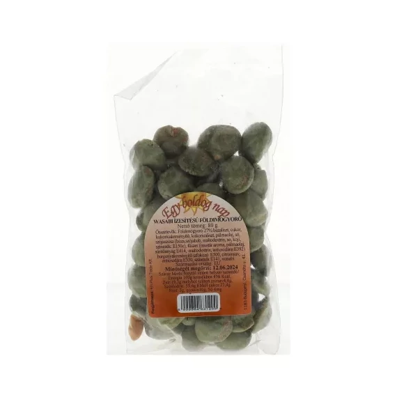 Egy boldog nap Wasabi ízesítésű földimogyoró 100g