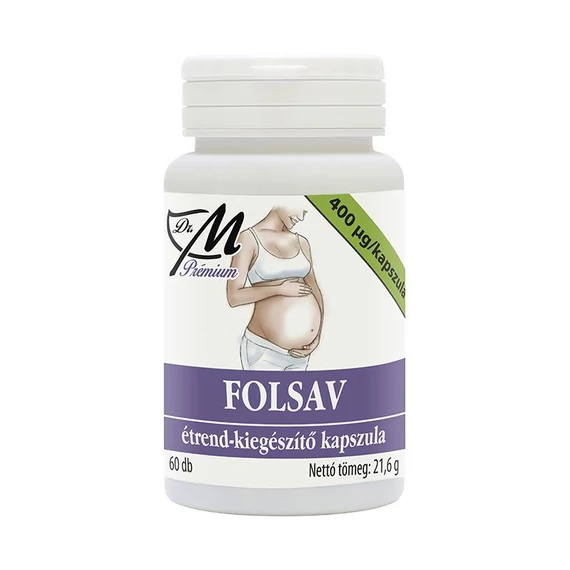Dr.M Prémium Folsav kapszula 60x