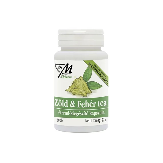 Dr.M Prémium Zöld és Fehér tea kapszula 60x