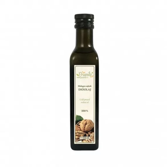 Grapoila hidegen sajtolt Dióolaj 250ml