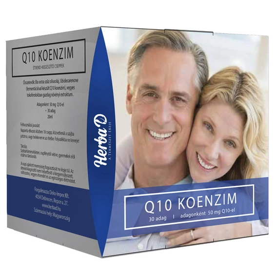 Herba-D Q10 Koenzim folyékony 30 adag 20ml