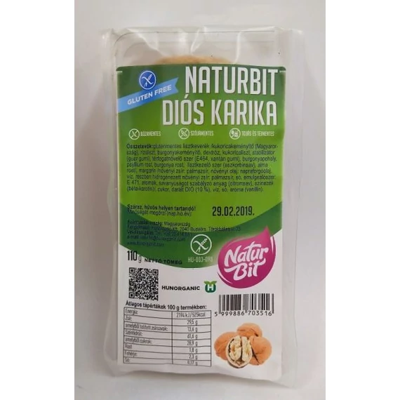 Its Us Marias Diós karika gluténmentes 110g