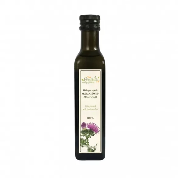 Grapoila 100% hidegen sajtolt Máriatövismagolaj 250ml