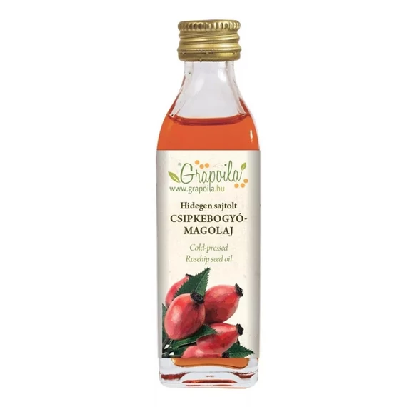 Grapoila 100% hidegen sajtolt Csipkebogyómagolaj 40ml