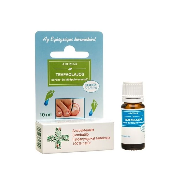 Aromax teafaolajos köröm- és lábápoló ecsetelő 10ml