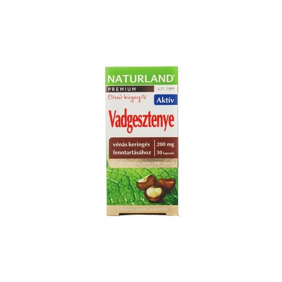 Naturland Vadgesztenye Aktív kapszula 30x