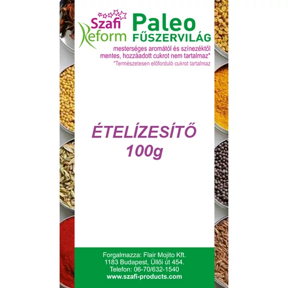Szafi Reform ételízesítő só- és ízfokozó mentes paleo 100g