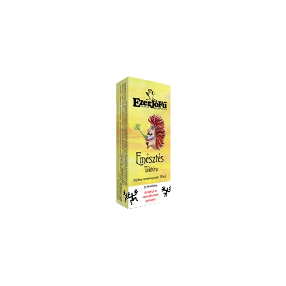 Ezerjófű Emésztés tinktúra alkoholos 498 50ml