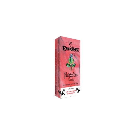 Ezerjófű Nehézfém tinktura 50ml