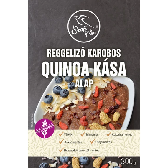 Szafi Free reggeliző karobos quinoa kása alap 300g