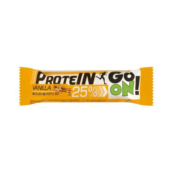 Go On Protein szelet inulinnal vanilia-tejcsoki 50g
